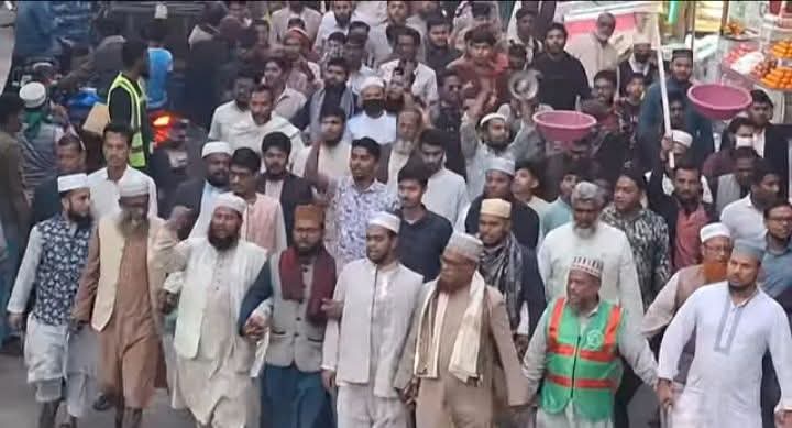 বসুরহাটে দাঁড়িপাল্লার পক্ষে জামায়াতের শক্তিশালী নির্বাচনী মিছিল অনুষ্ঠিত: