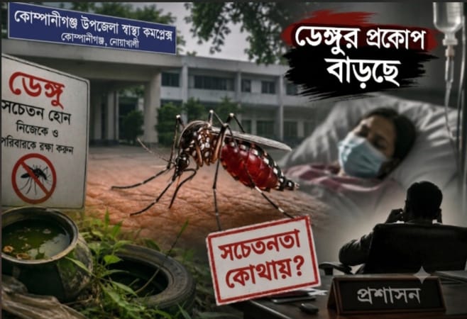 একজনের মৃত্যু, বাড়ছে আতঙ্ক; ডেঙ্গু প্রতিরোধে কোম্পানীগঞ্জে কার্যক্রম নিয়ে প্রশ্ন